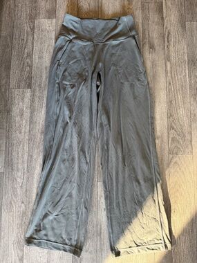 lululemon athletica Gray Wide-Leg Leggings